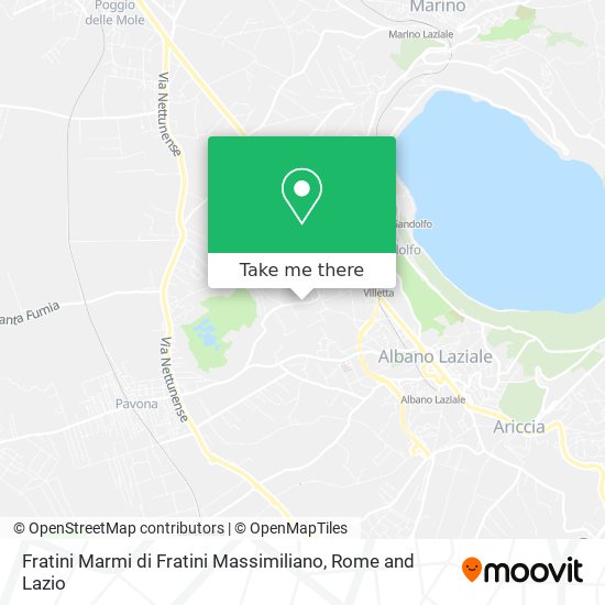 Fratini Marmi di Fratini Massimiliano map