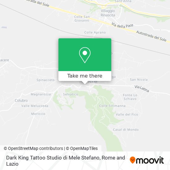 Dark King Tattoo Studio di Mele Stefano map