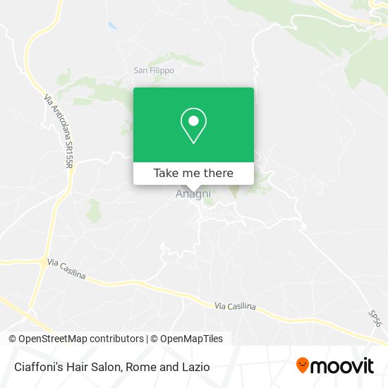 Ciaffoni's Hair Salon map