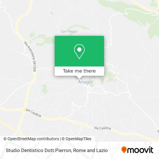 Studio Dentistico Dott.Pierron map