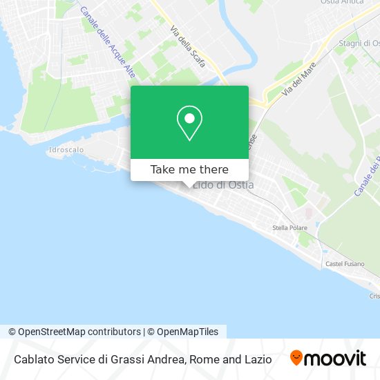 Cablato Service di Grassi Andrea map