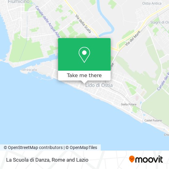 La Scuola di Danza map