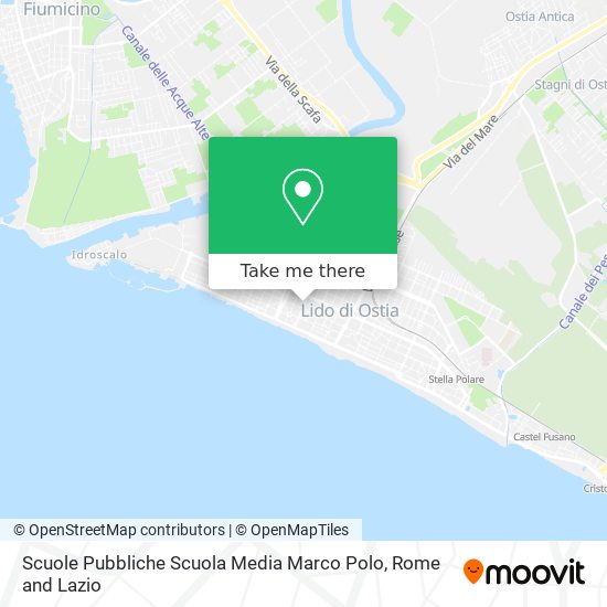 Scuole Pubbliche Scuola Media Marco Polo map