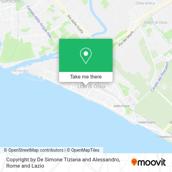 Copyright by De Simone Tiziana and Alessandro map