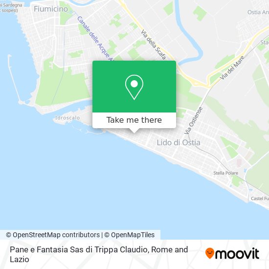 Pane e Fantasia Sas di Trippa Claudio map