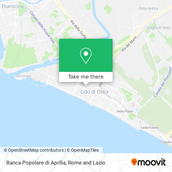 Banca Popolare di Aprilia map