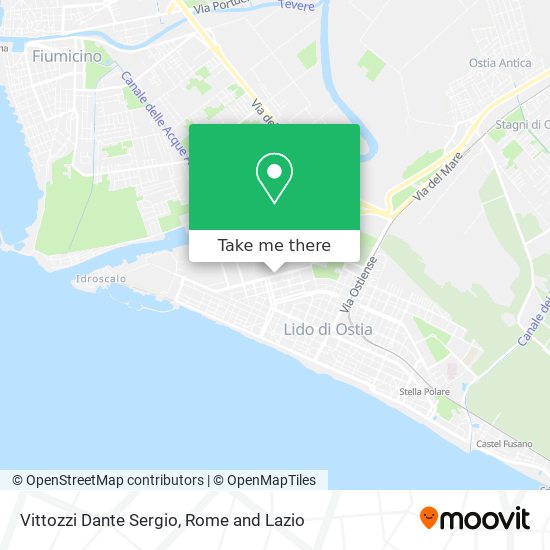 Vittozzi Dante Sergio map