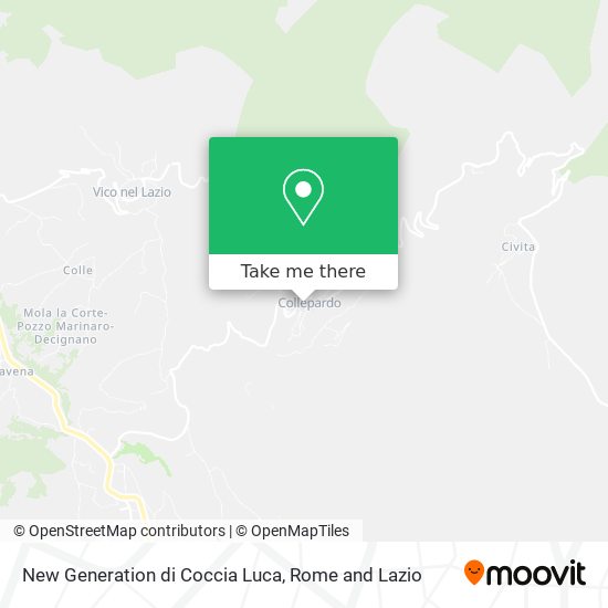 New Generation di Coccia Luca map