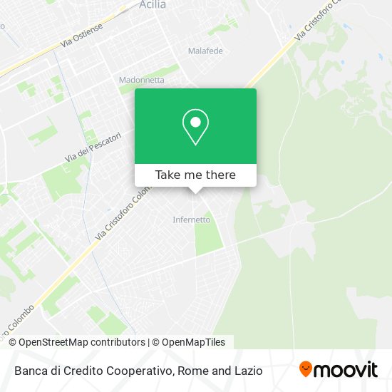 Banca di Credito Cooperativo map