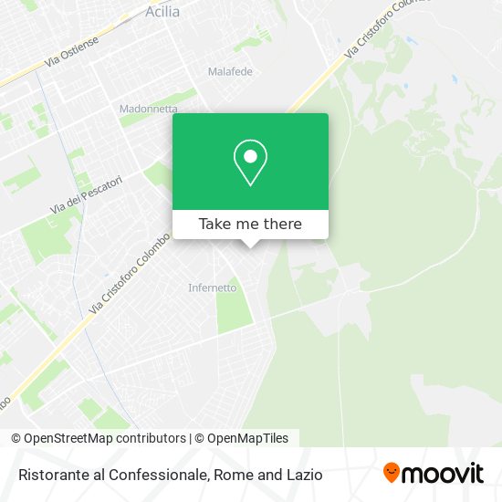 Ristorante al Confessionale map