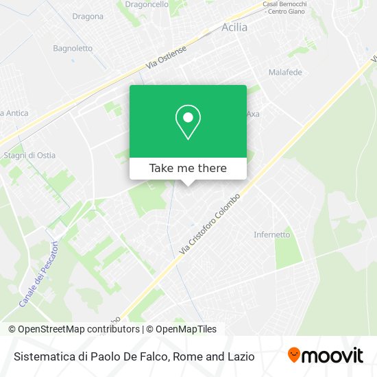 Sistematica di Paolo De Falco map
