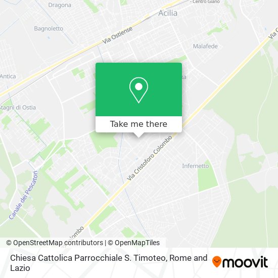 Chiesa Cattolica Parrocchiale S. Timoteo map