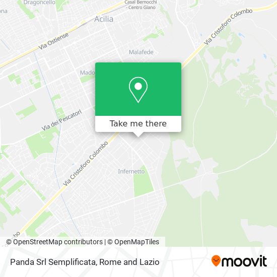 Panda Srl Semplificata map