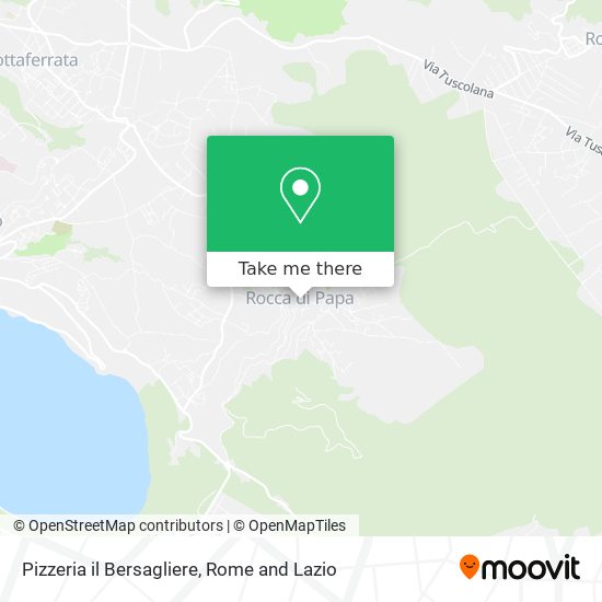 Pizzeria il Bersagliere map