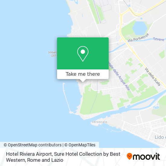 Hotel Riviera Airport, Sure Hotel Collection by Best Western map