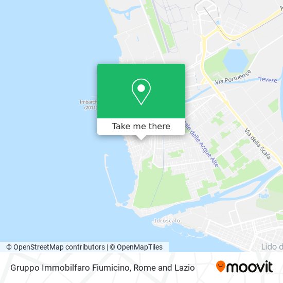 Gruppo Immobilfaro Fiumicino map