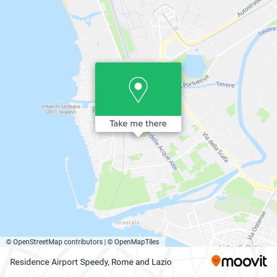 Residence Airport Speedy map