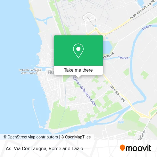 ASL Via Coni Zugna map