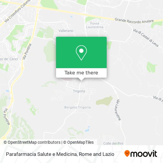 Parafarmacia Salute e Medicina map