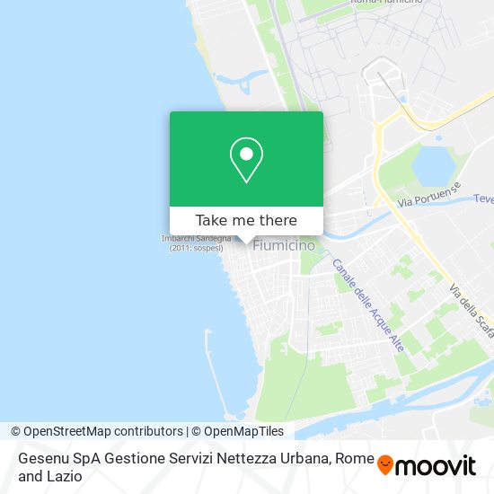 Gesenu SpA Gestione Servizi Nettezza Urbana map