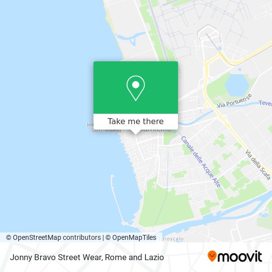 Jonny Bravo Street Wear map