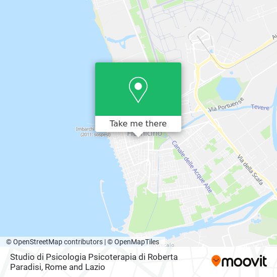 Studio di Psicologia Psicoterapia di Roberta Paradisi map