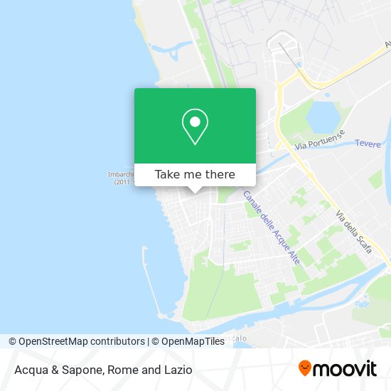 Acqua & Sapone map