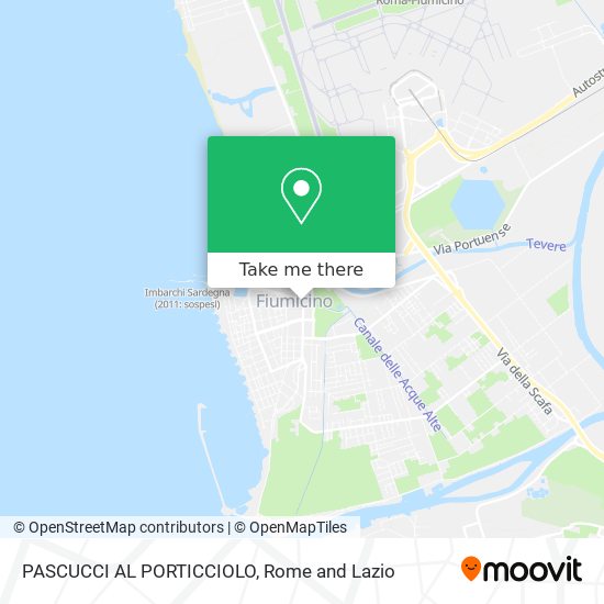 PASCUCCI AL PORTICCIOLO map