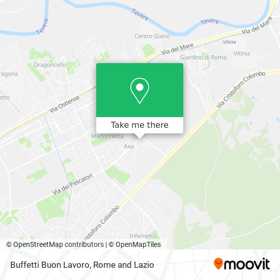 Buffetti Buon Lavoro map