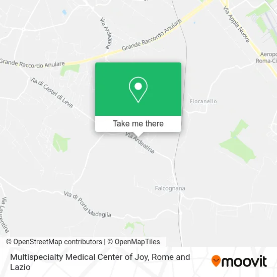 Multispecialty Medical Center of Joy map