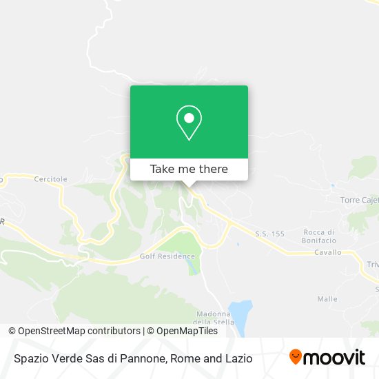 Spazio Verde Sas di Pannone map