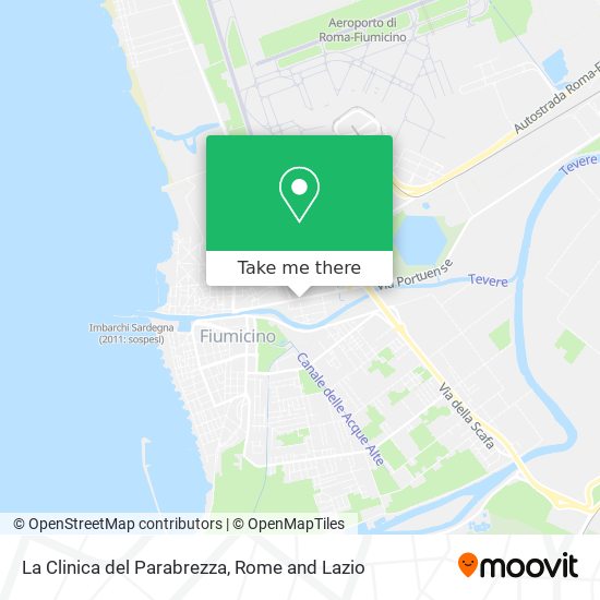 La Clinica del Parabrezza map