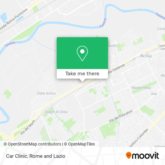 Car Clinic map