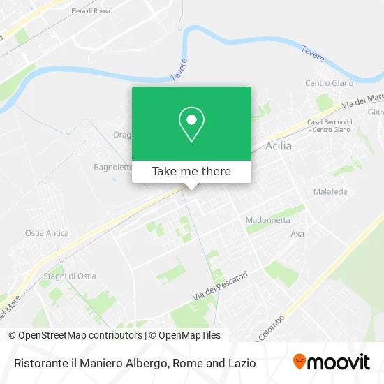 Ristorante il Maniero Albergo map