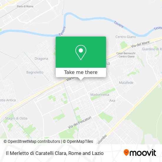 Il Merletto di Caratelli Clara map