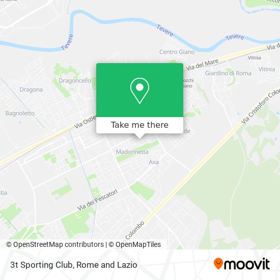 3t Sporting Club map