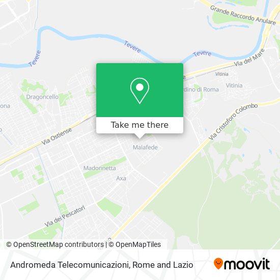 Andromeda Telecomunicazioni map