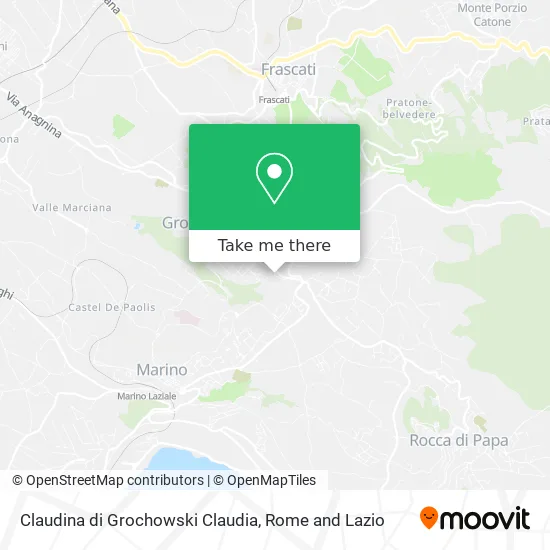 Claudina by Grochowski Claudia map