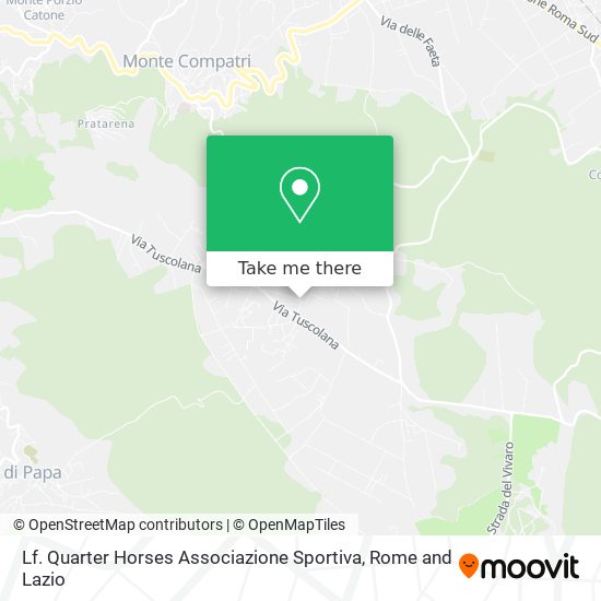 Lf. Quarter Horses Associazione Sportiva map