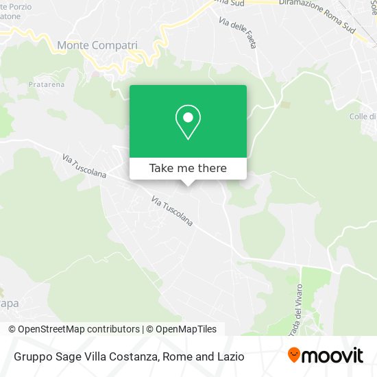 Gruppo Sage Villa Costanza map