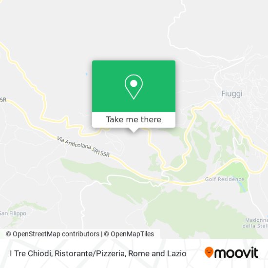 I Tre Chiodi, Ristorante / Pizzeria map