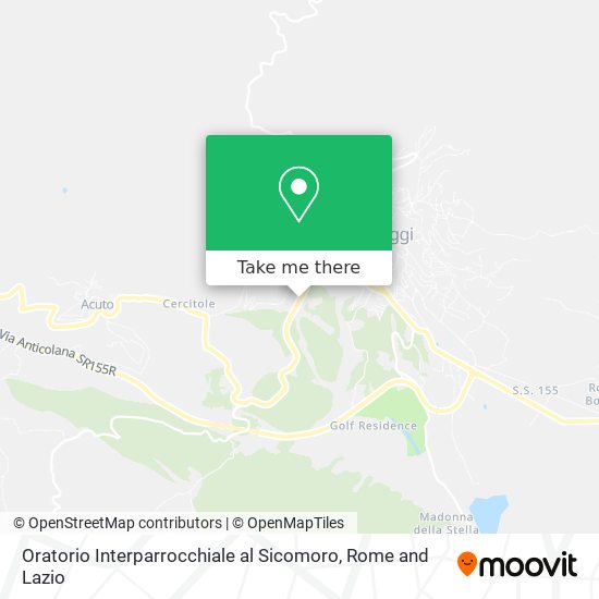 Oratorio Interparrocchiale al Sicomoro map