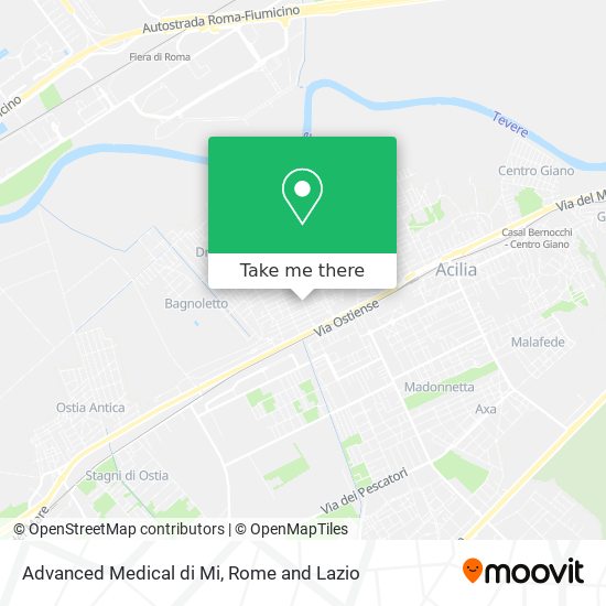 Advanced Medical di Mi map