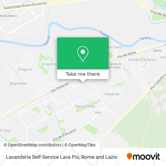 Lavanderia Self-Service Lava Più map