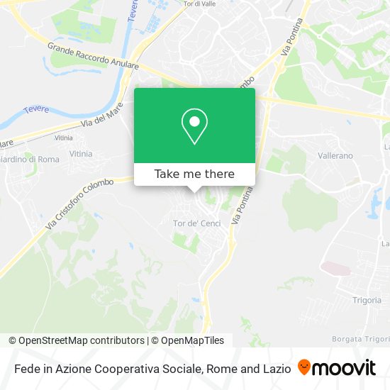 Fede in Azione Cooperativa Sociale map