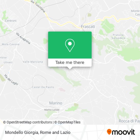 Mondello Giorgia map