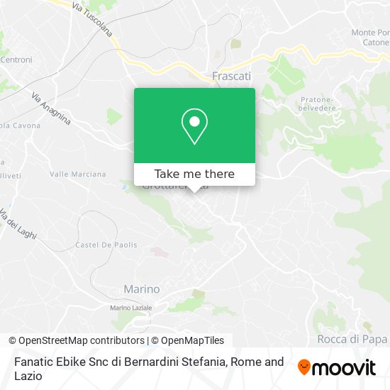 Fanatic Ebike Snc di Bernardini Stefania map
