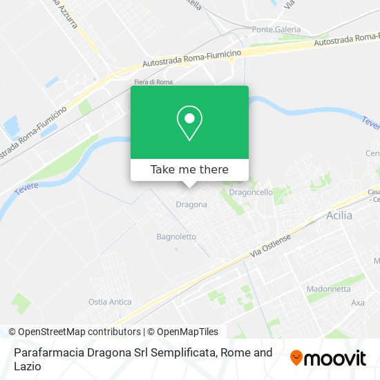 Parafarmacia Dragona Srl Semplificata map
