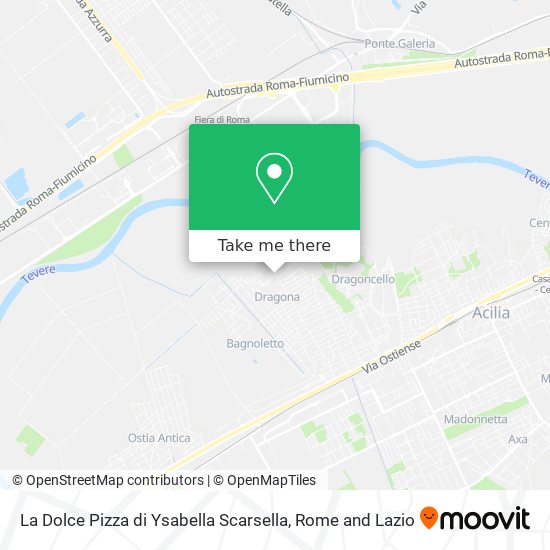 La Dolce Pizza di Ysabella Scarsella map