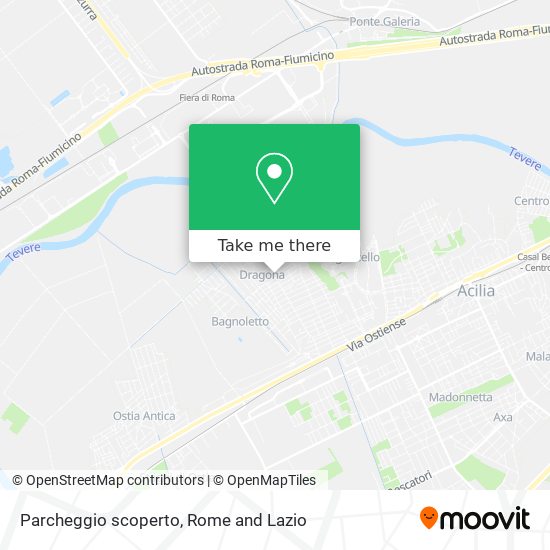 Parcheggio scoperto map